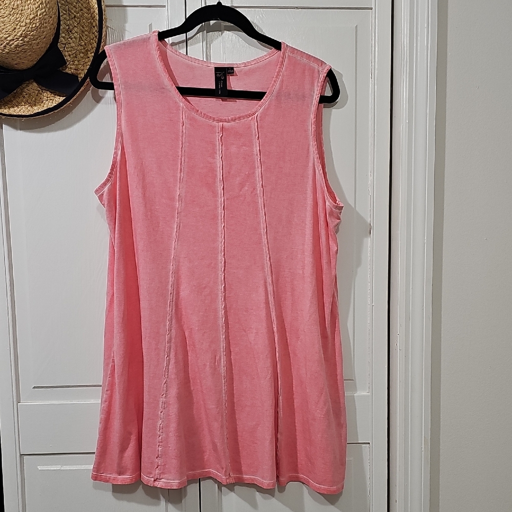Chic Pink Sleeveless Mini Dress
